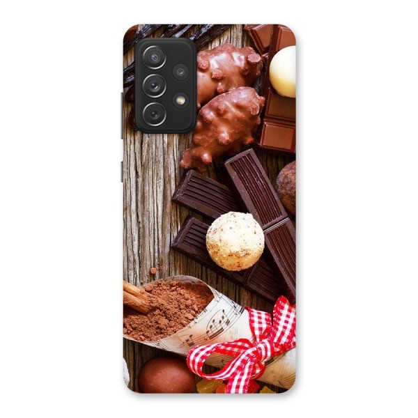 Chocolate Candies Back Case for Galaxy A72