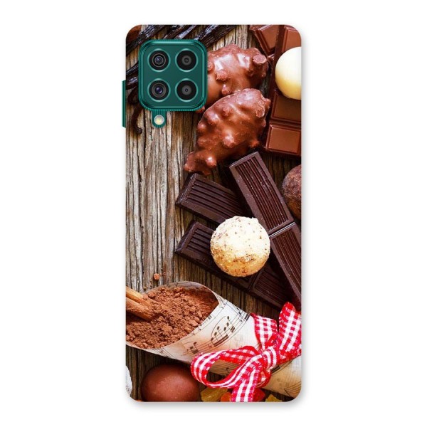 Chocolate Candies Back Case for Galaxy F62