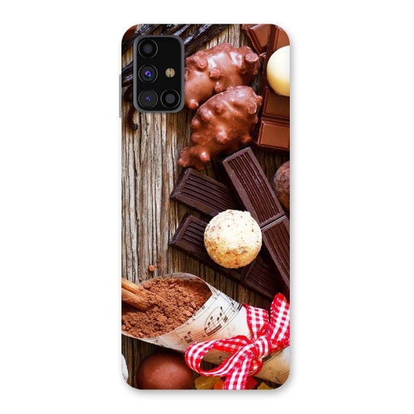 Chocolate Candies Back Case for Galaxy M31s