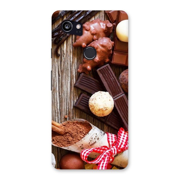 Chocolate Candies Back Case for Google Pixel 2 XL