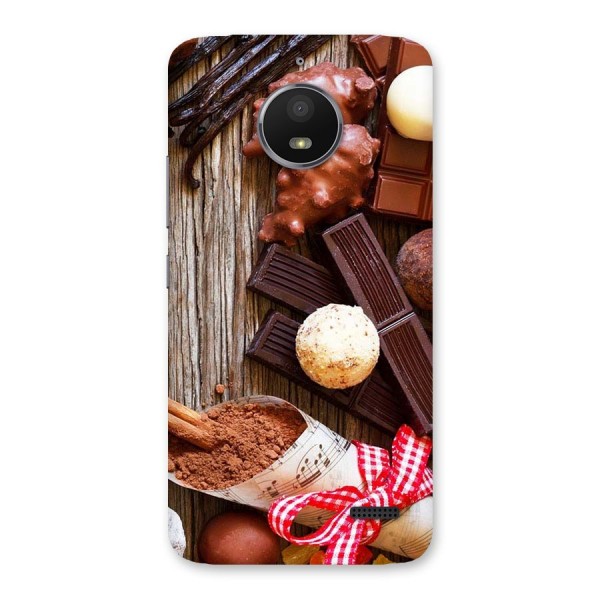 Chocolate Candies Back Case for Moto E4