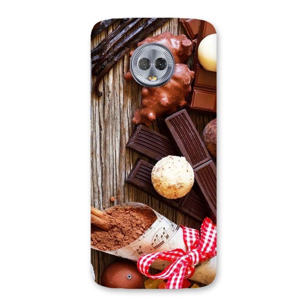 Chocolate Candies Back Case for Moto G6