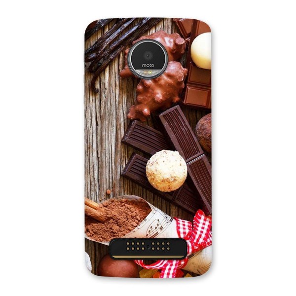 Chocolate Candies Back Case for Moto Z Play