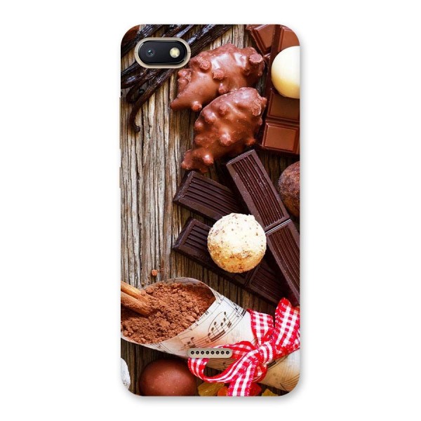 Chocolate Candies Back Case for Redmi 6A