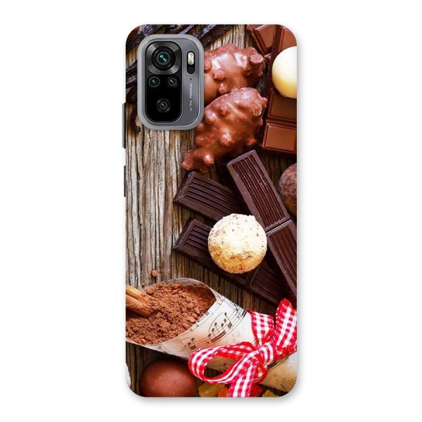 Chocolate Candies Back Case for Redmi Note 10