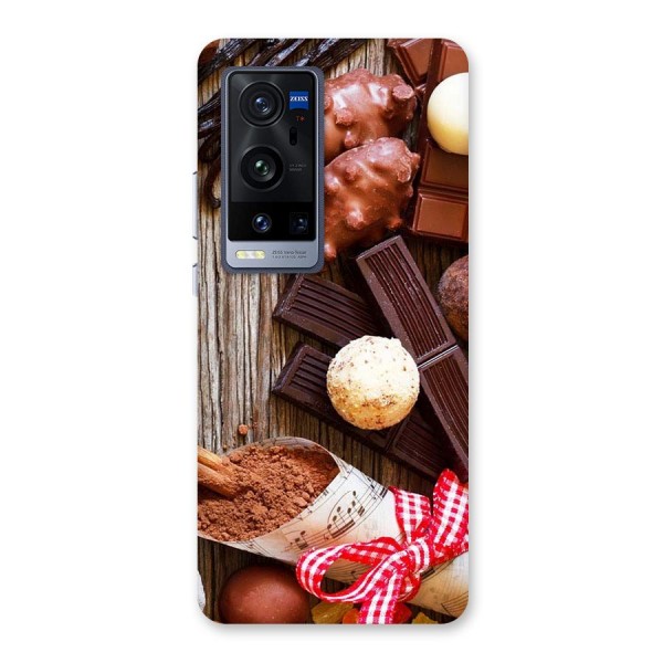 Chocolate Candies Back Case for Vivo X60 Pro Plus