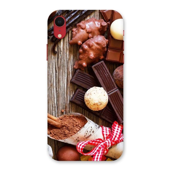 Chocolate Candies Back Case for iPhone XR