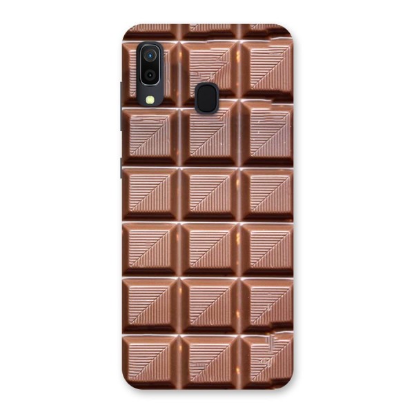 Chocolate Tiles Back Case for Galaxy A20