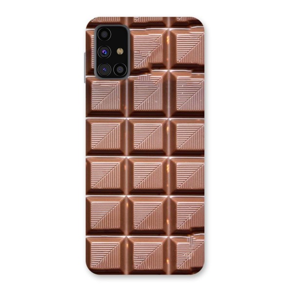 Chocolate Tiles Back Case for Galaxy M31s