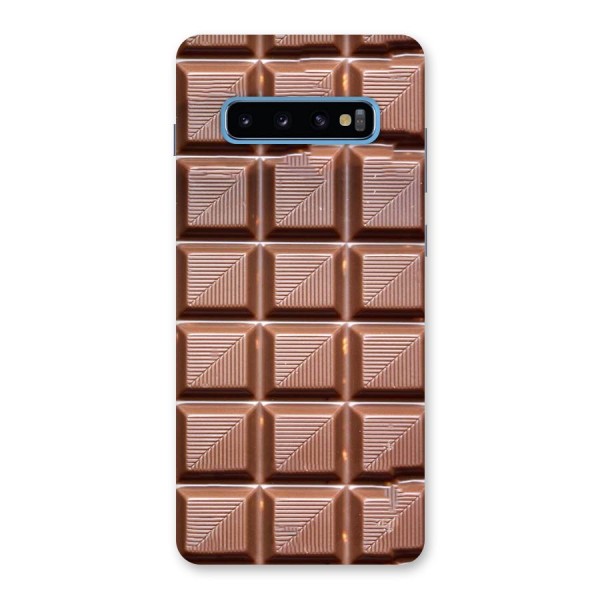 Chocolate Tiles Back Case for Galaxy S10 Plus