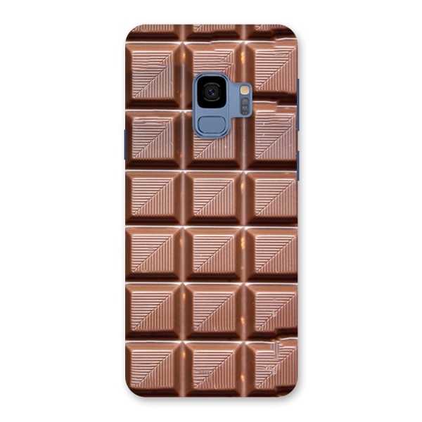 Chocolate Tiles Back Case for Galaxy S9