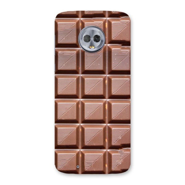 Chocolate Tiles Back Case for Moto G6