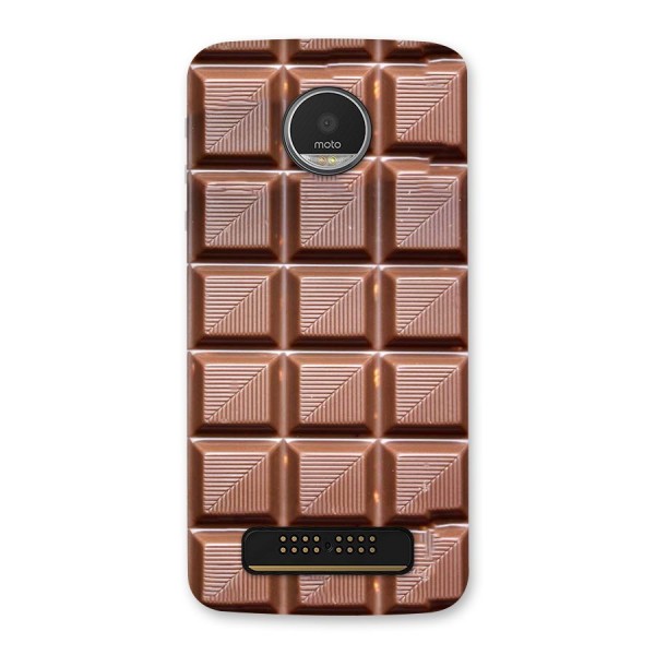 Chocolate Tiles Back Case for Moto Z Play