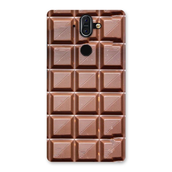 Chocolate Tiles Back Case for Nokia 8 Sirocco