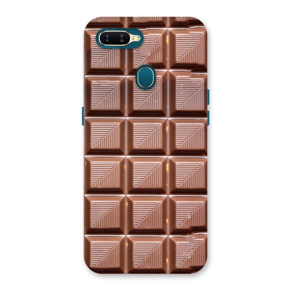 Chocolate Tiles Back Case for Oppo A12