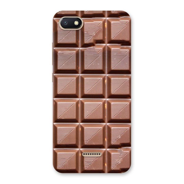 Chocolate Tiles Back Case for Redmi 6A