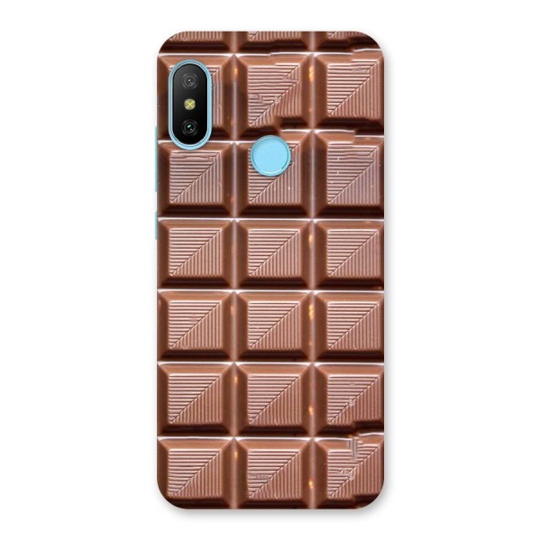 Chocolate Tiles Back Case for Redmi 6 Pro