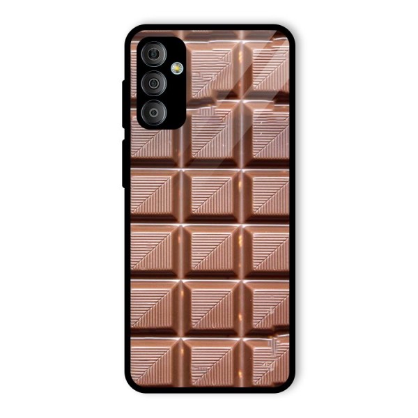 Chocolate Tiles Glass Back Case for Galaxy F23