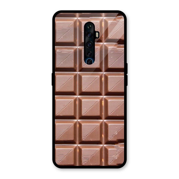 Chocolate Tiles Glass Back Case for Oppo Reno2 Z