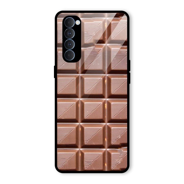 Chocolate Tiles Glass Back Case for Oppo Reno4 Pro