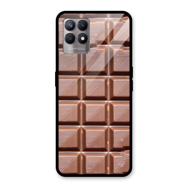 Chocolate Tiles Glass Back Case for Realme 8i