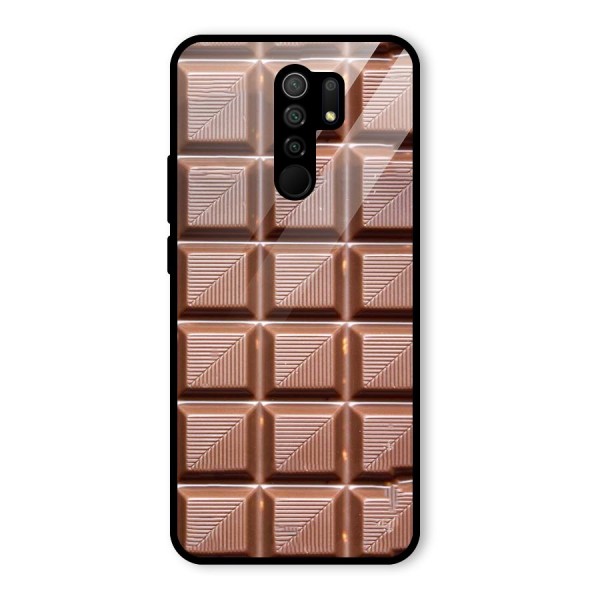 Chocolate Tiles Glass Back Case for Redmi 9 Prime