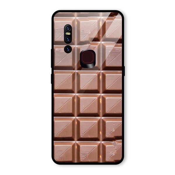 Chocolate Tiles Glass Back Case for Vivo V15