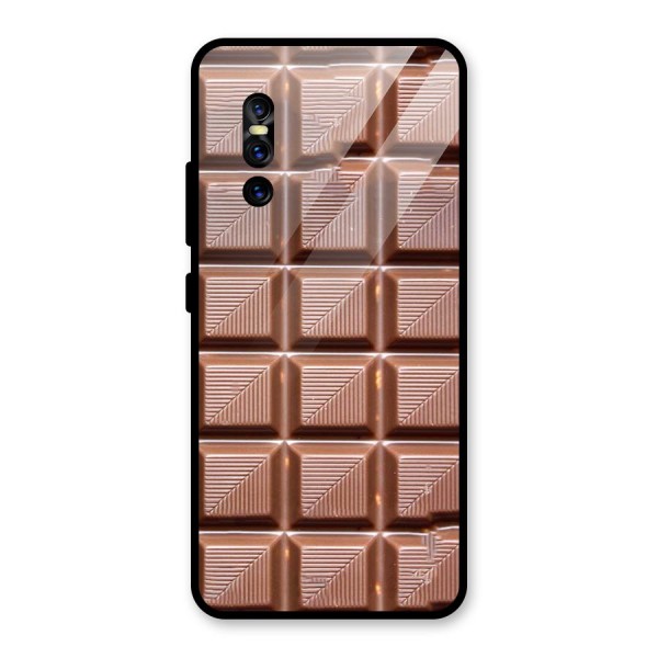 Chocolate Tiles Glass Back Case for Vivo V15 Pro