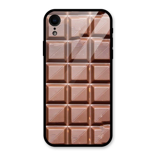 Chocolate Tiles Glass Back Case for XR