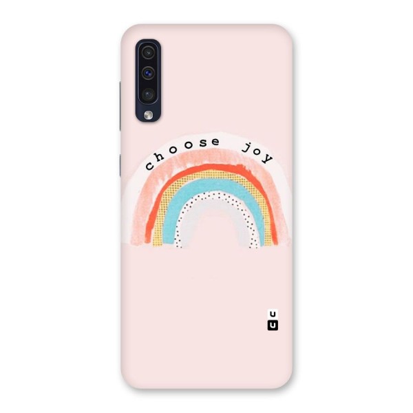 Choose Joy Back Case for Galaxy A50