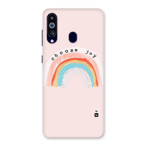 Choose Joy Back Case for Galaxy A60