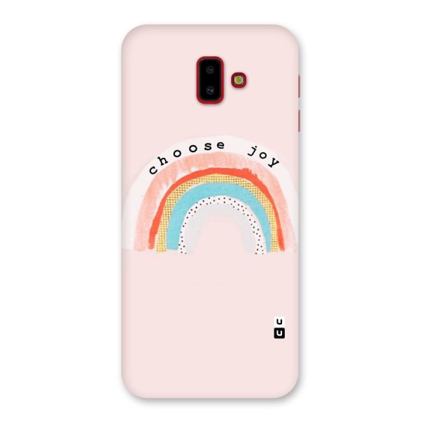 Choose Joy Back Case for Galaxy J6 Plus