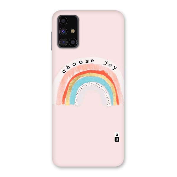 Choose Joy Back Case for Galaxy M31s