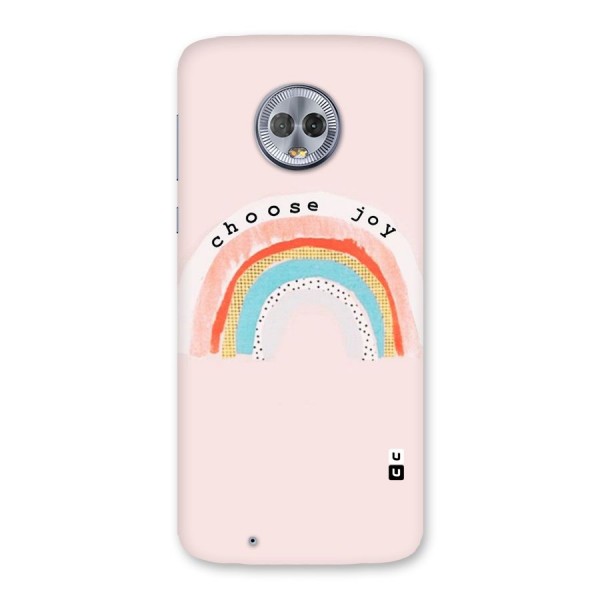 Choose Joy Back Case for Moto G6