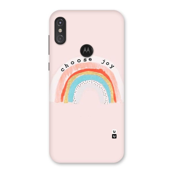 Choose Joy Back Case for Motorola One Power