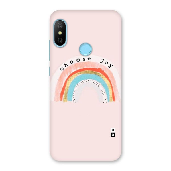 Choose Joy Back Case for Redmi 6 Pro