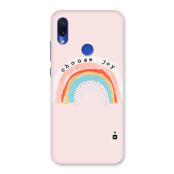 Choose Joy Back Case for Redmi Note 7