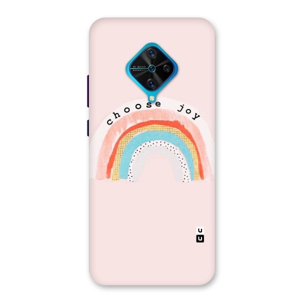 Choose Joy Back Case for Vivo S1 Pro