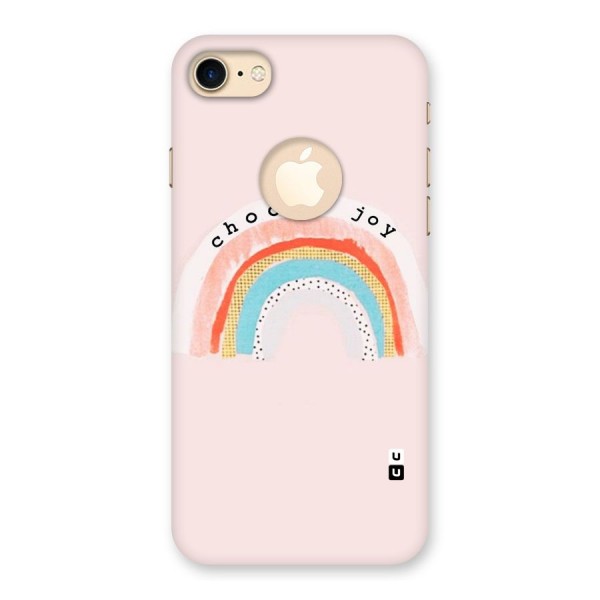 Choose Joy Back Case for iPhone 8 Logo Cut