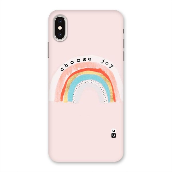 Choose Joy Back Case for iPhone XS Max