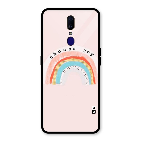 Choose Joy Glass Back Case for Oppo F11