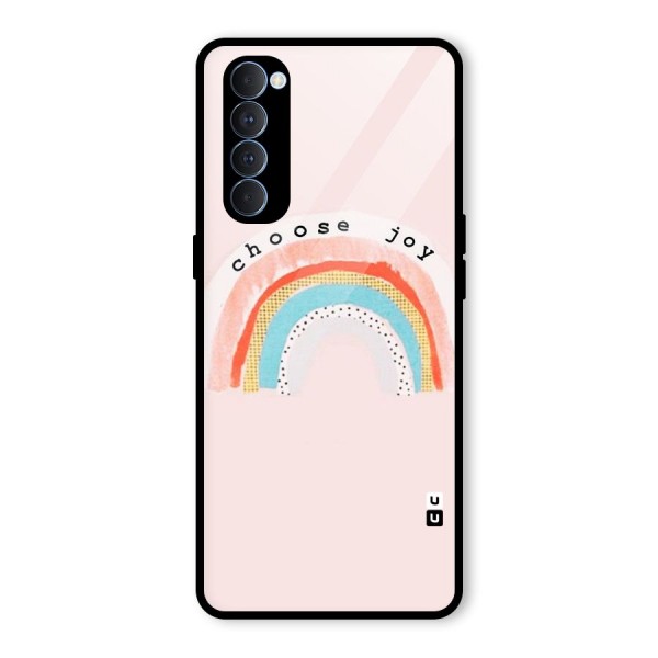 Choose Joy Glass Back Case for Oppo Reno4 Pro