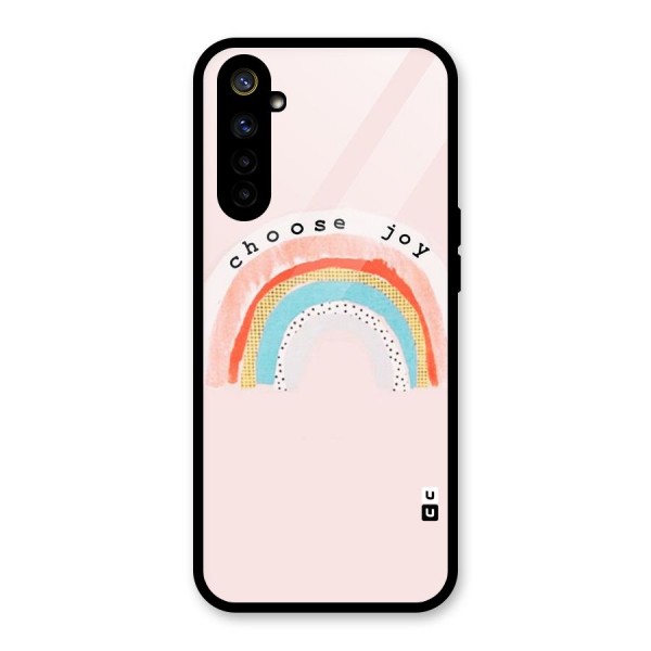 Choose Joy Glass Back Case for Realme 6