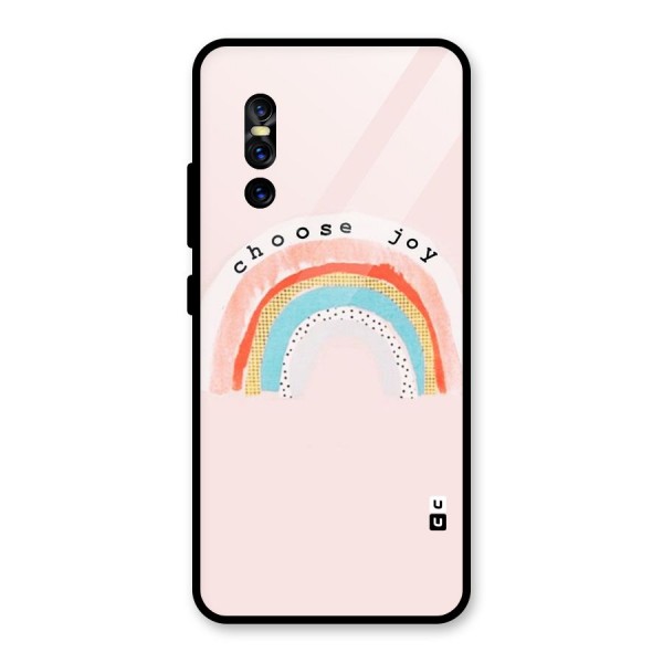 Choose Joy Glass Back Case for Vivo V15 Pro