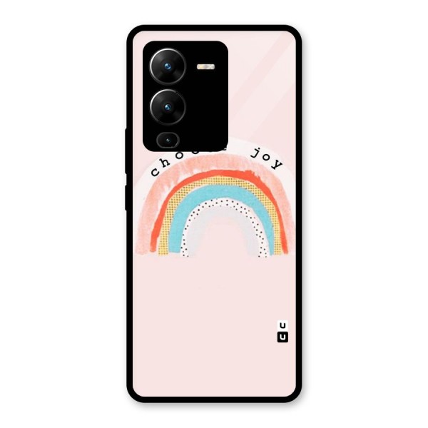 Choose Joy Glass Back Case for Vivo V25 Pro