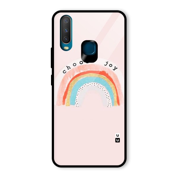 Choose Joy Glass Back Case for Vivo Y12