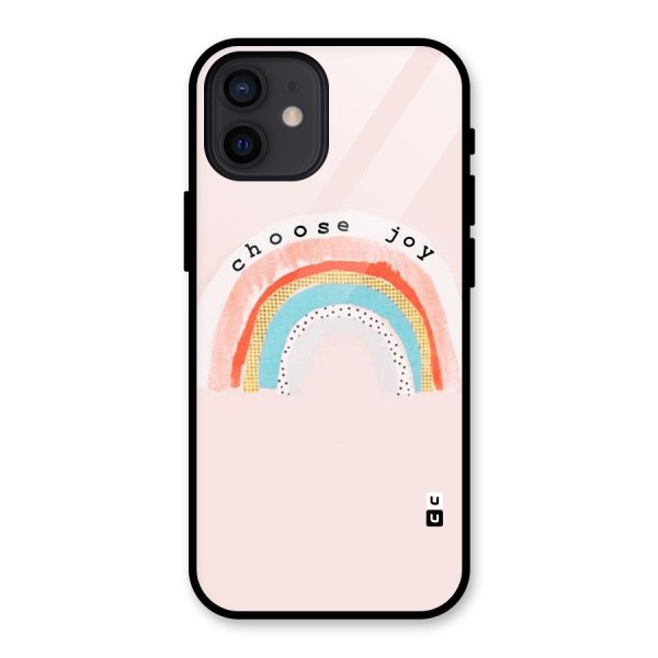 Choose Joy Glass Back Case for iPhone 12