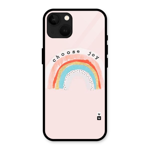 Choose Joy Glass Back Case for iPhone 13