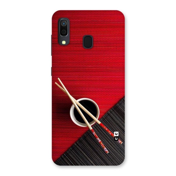 Chopstick Design Back Case for Galaxy A20