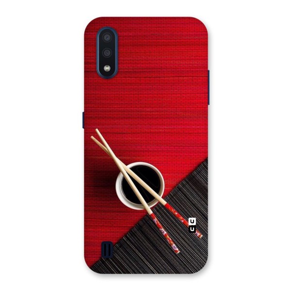 Chopstick Design Back Case for Galaxy M01